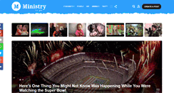 Desktop Screenshot of ministry.com